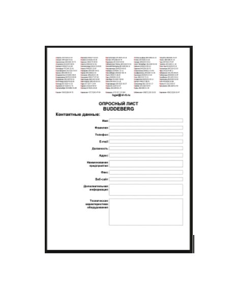 The questionnaire from directory buddeberg